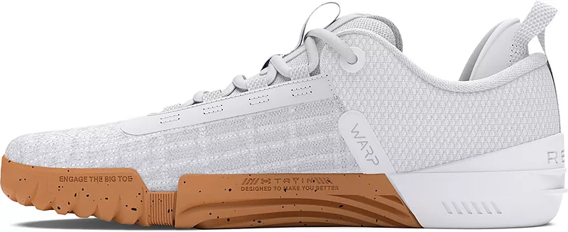 Мужские кеды Under Armour Tribase Reign 6, белый/серый/черный — фото 3