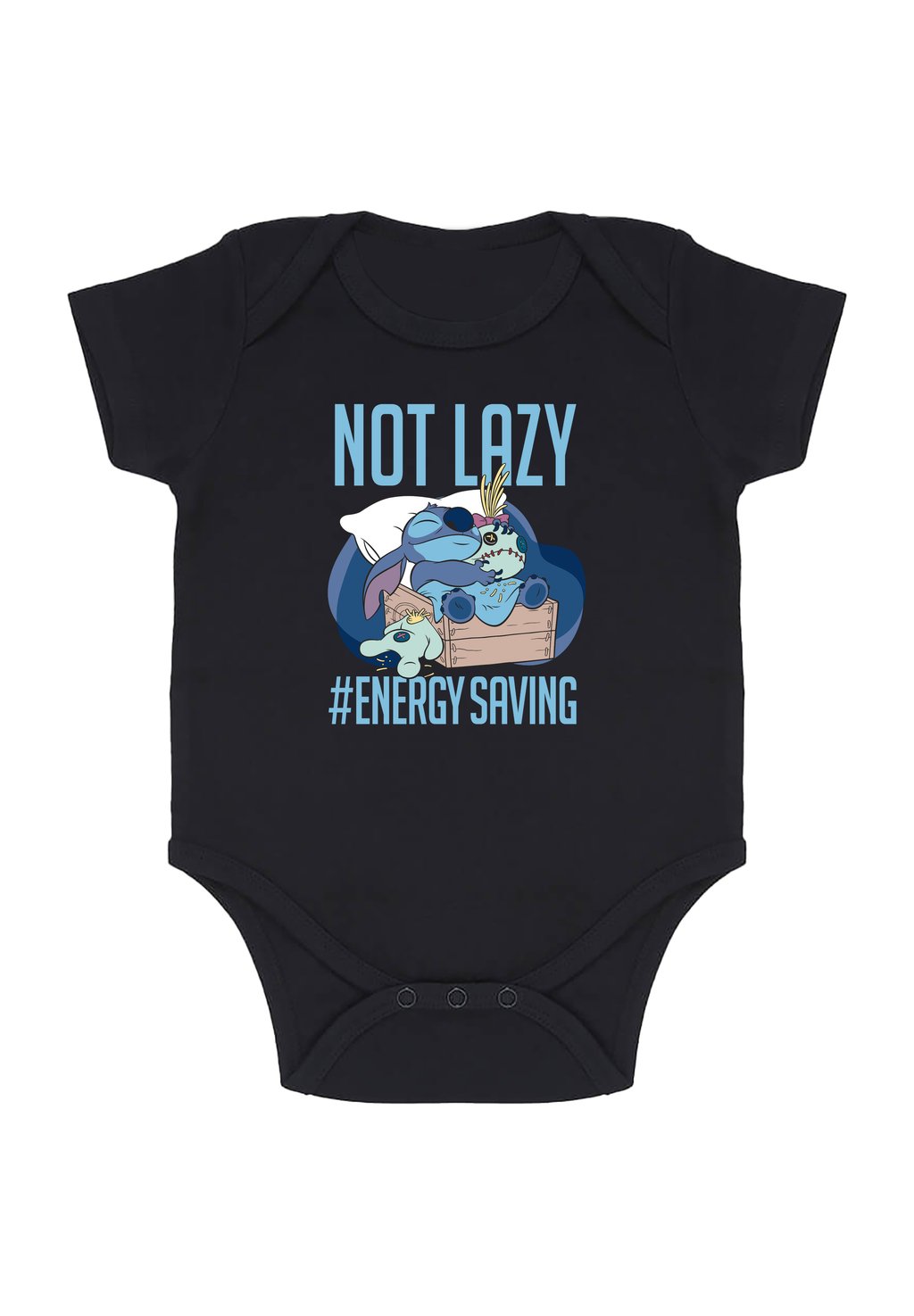

Боди LILO & STITCH LAZY ENERGY Disney, черный