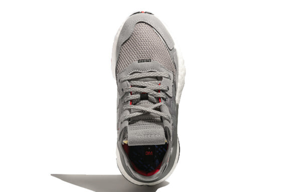Кроссовки nite jogger j Adidas, серый — фото 4