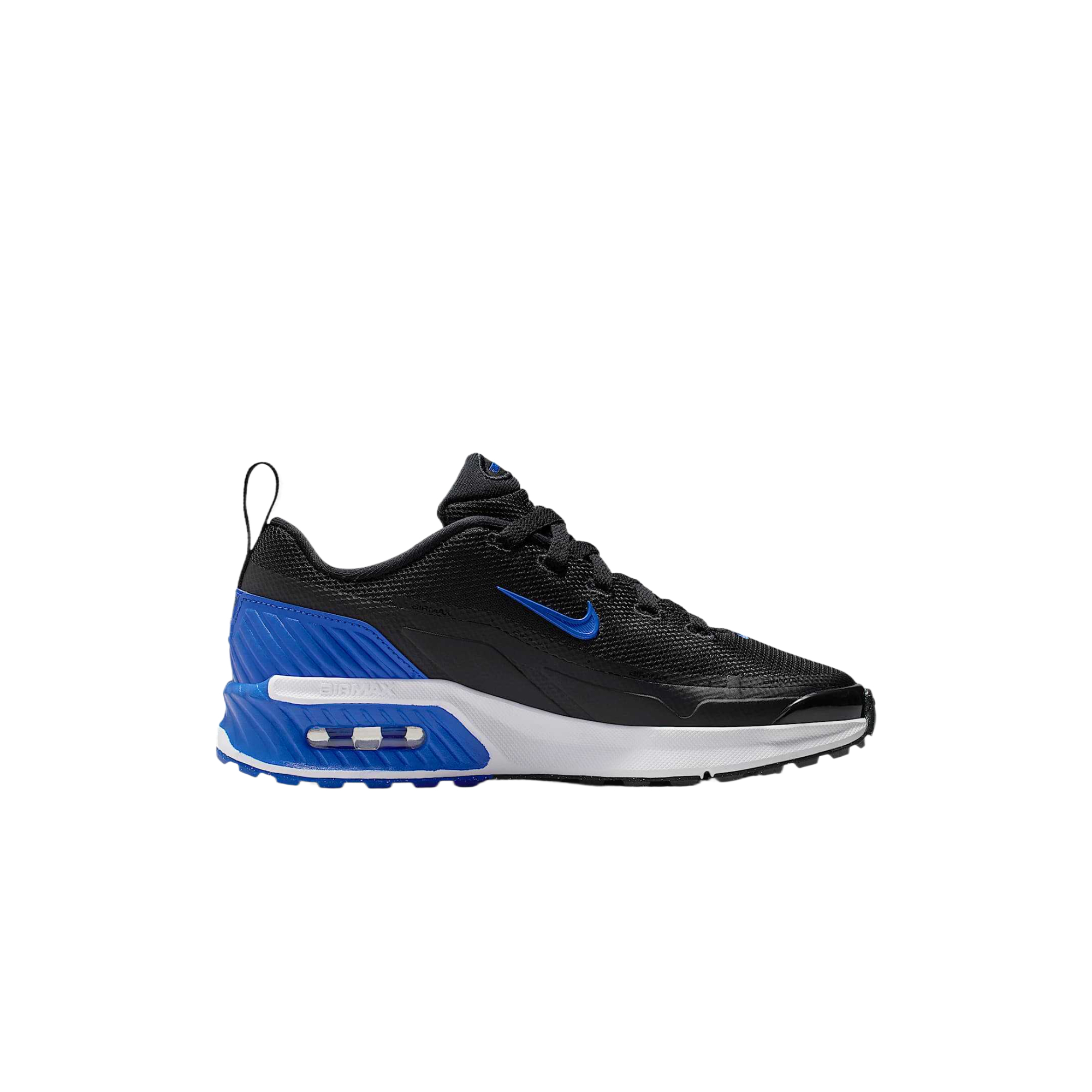Nike Кроссовки для бега Air Max BIA с амортизацией и вентиляцией низкие детские черный/royal blue подростковые — фото 3