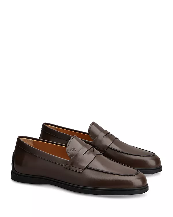 Мужские пенни-лоферы Mocassino Gomma Tod'S, коричневый — фото 3