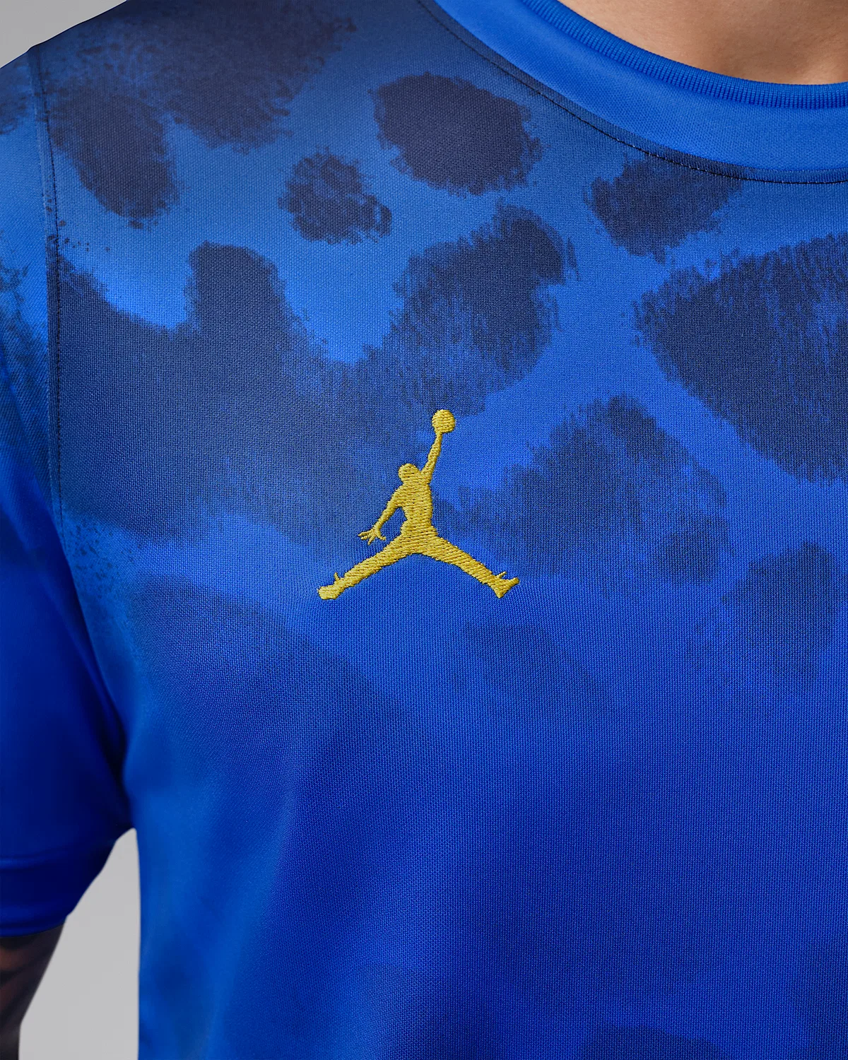 Мужская футболка Jordan Dri-FIT с коротким рукавом Brazil Academy Pro, Hyper Royal — фото 4