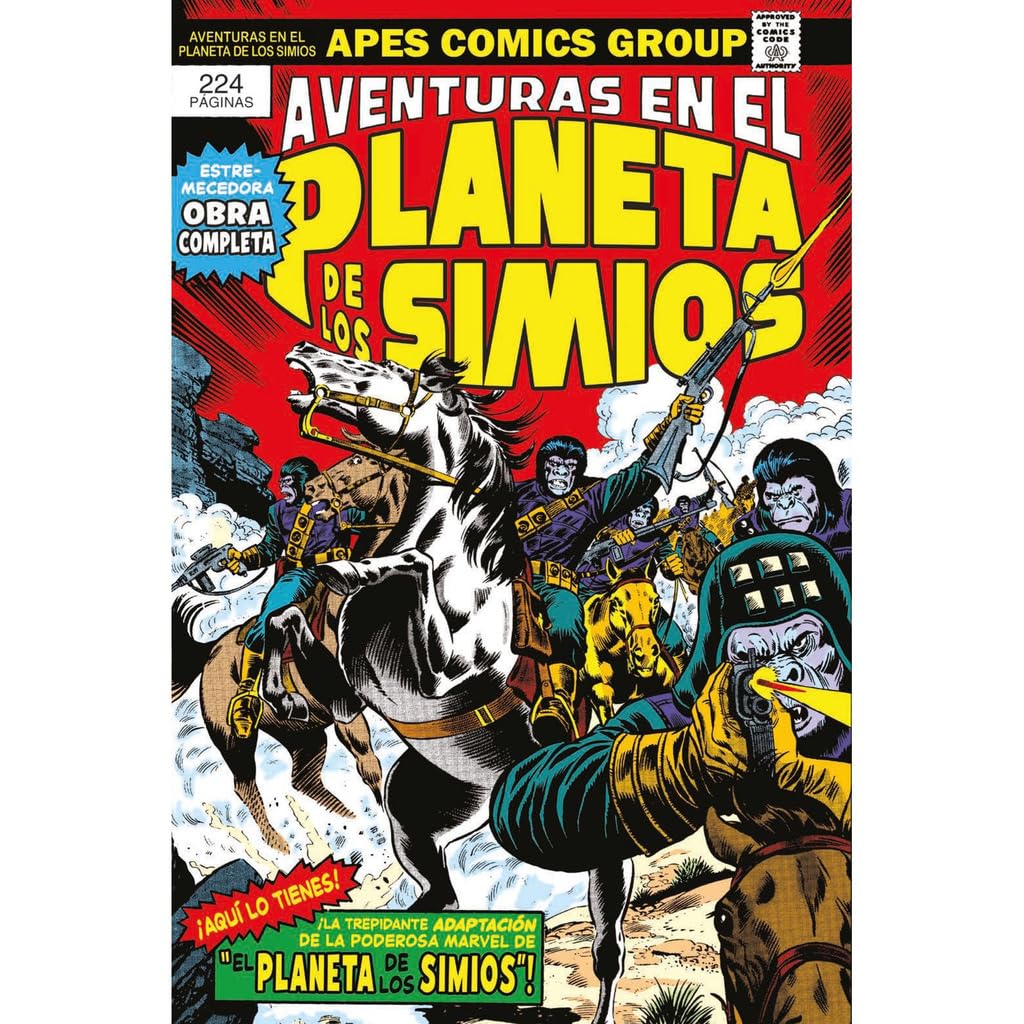 

Marvel limited edition. aventuras en el planeta de los simios: la etapa marvel original (PANINI ESPAÑA S.A.)