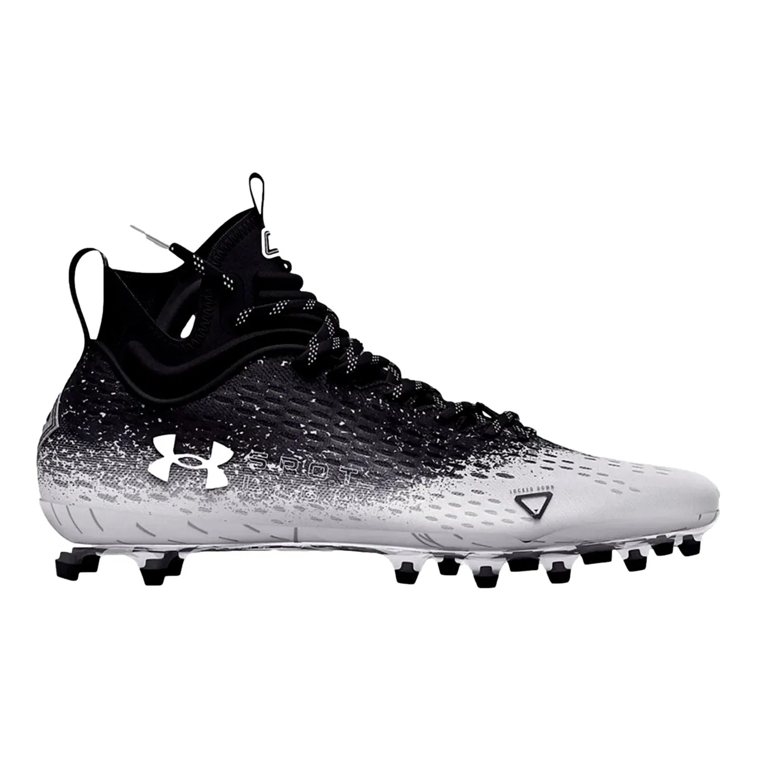 Мужские кроссовки Under Armour Spotlight Lux MC 2.0 черно-белые 3025082-001
