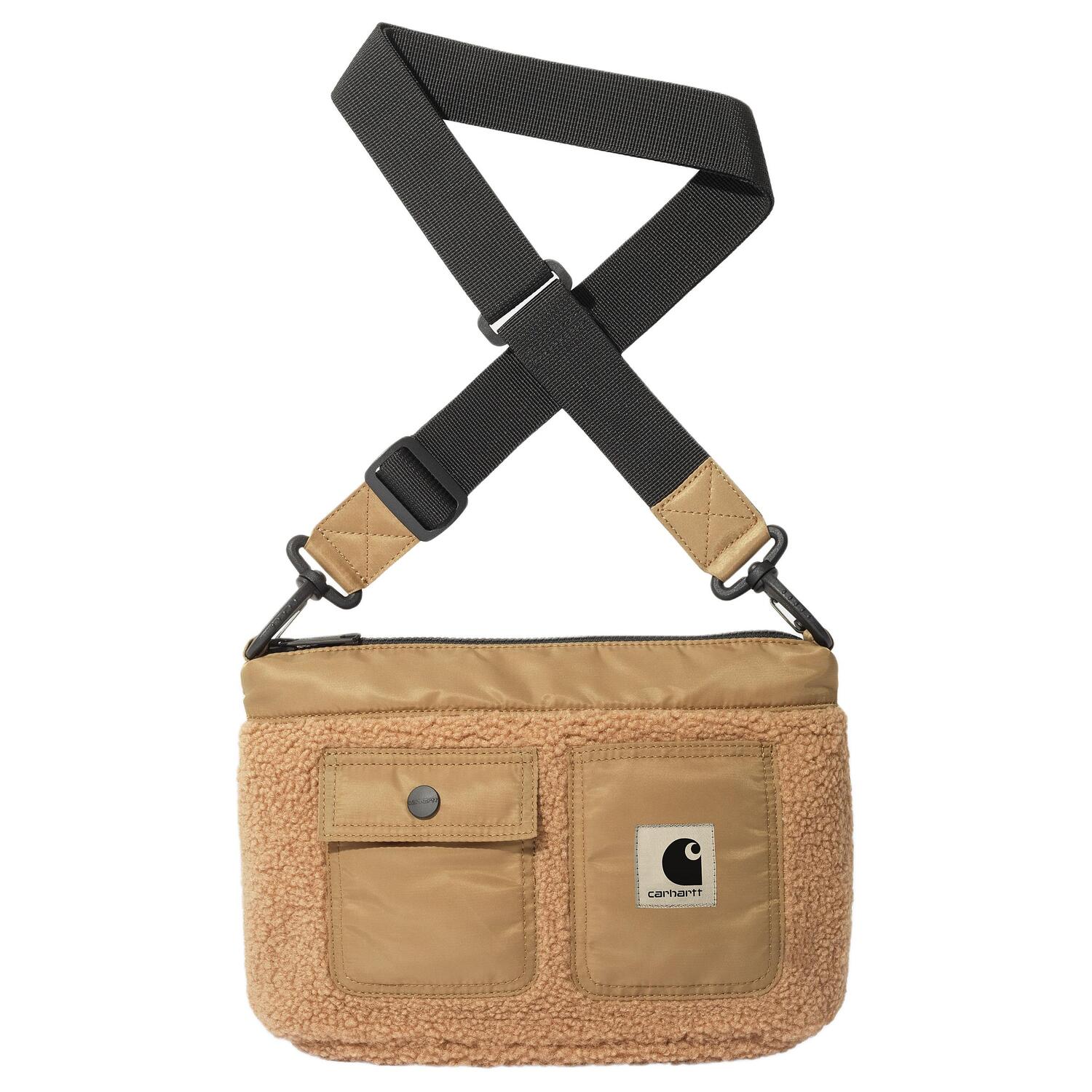 

Carhartt WIP Полиэстеровая сумка через плечо, кроссбоди Regular Unisex Peanuts Brown