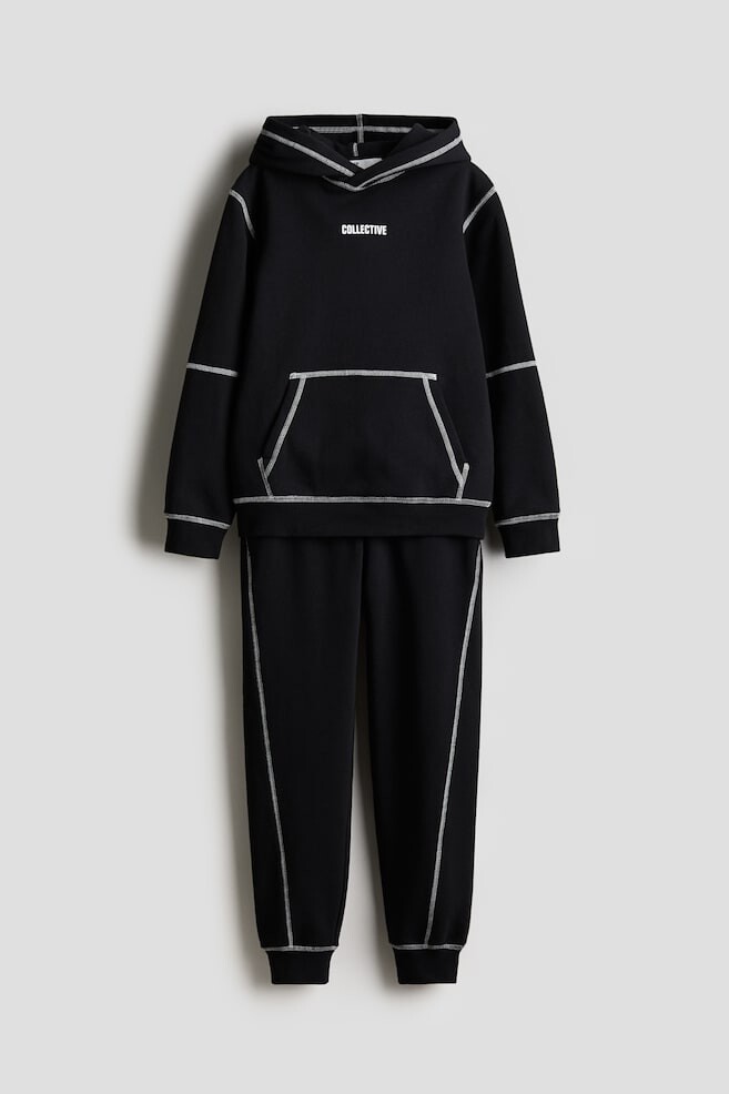 

Костюм-Двойка с плоскими швами H&M, черный