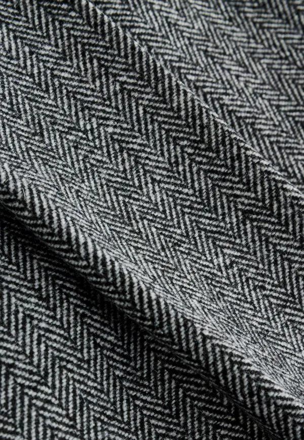 Удлиненные брюки премиум-класса в елочку Next, Grey — фото 4