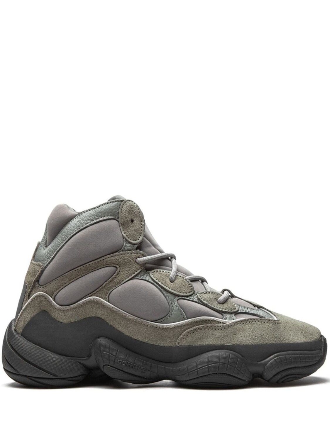

Кроссовки YEEZY 500 High Mist Slate adidas Yeezy, серый