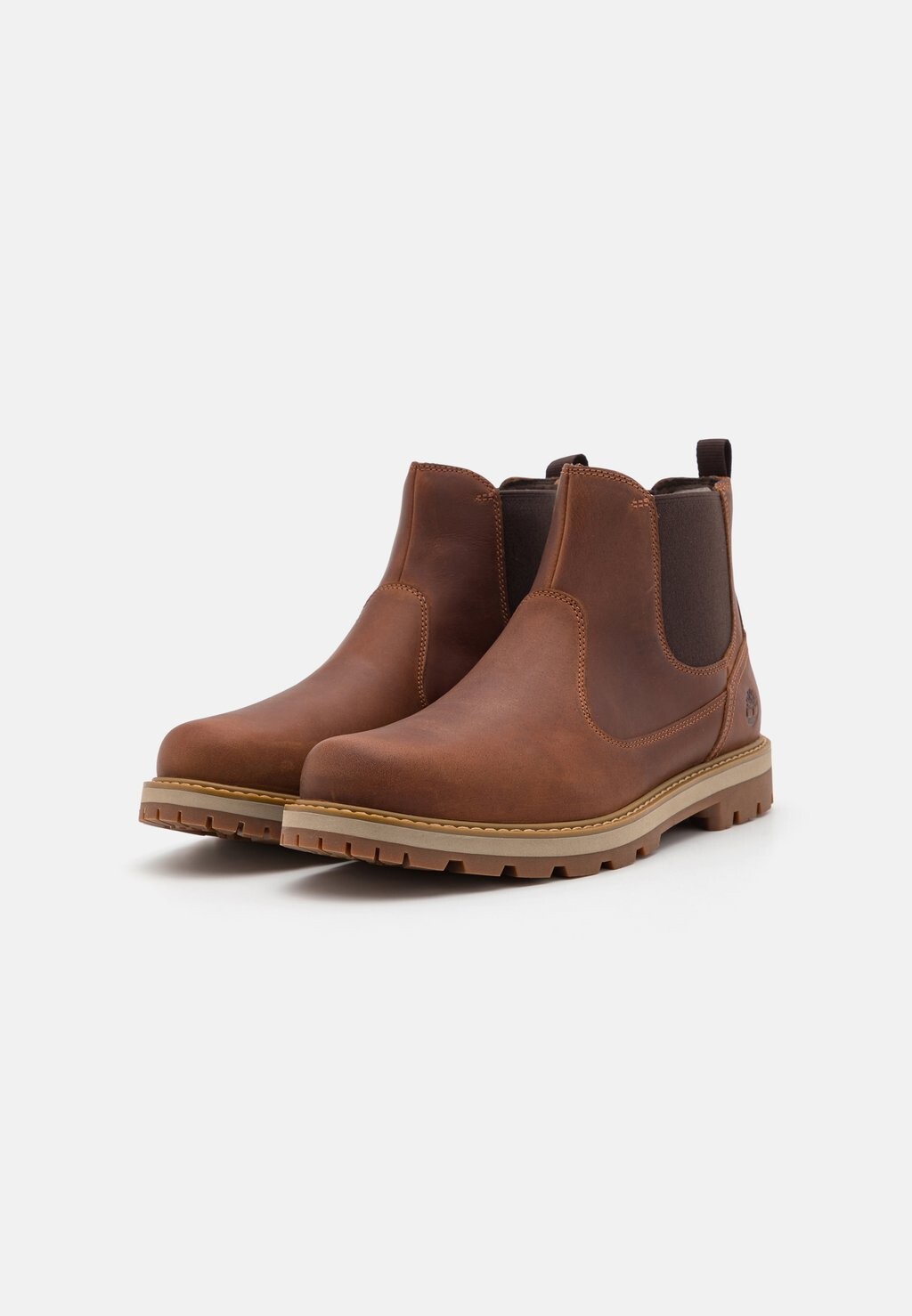 Мужские ботильоны Timberland классические, коричневый — фото 3