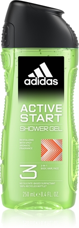

Гель для душа Adidas 3 Active Start, 250 ml