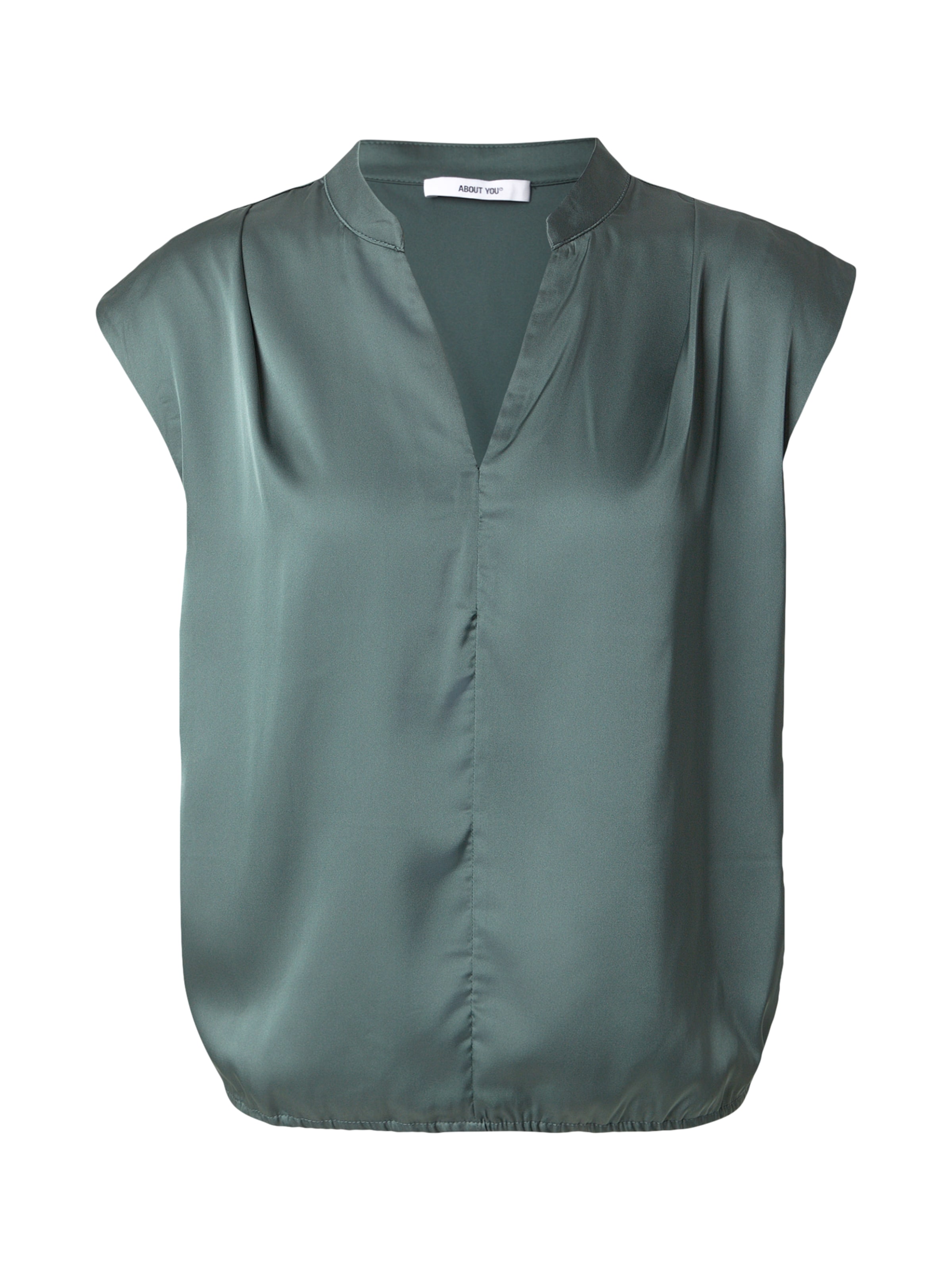 

ABOUT YOU Футболка 'Ilona' в темно-зеленом цвете