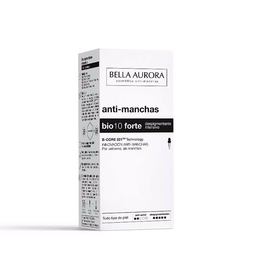 Сыворотка Bella Aurora — Против пятен на коже Bio10 forte despigmentante serum gotero, 30 мл — фото 3