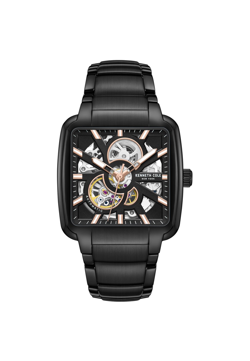 

Часы AUTOMATIC SQUARE Kenneth Cole, черный