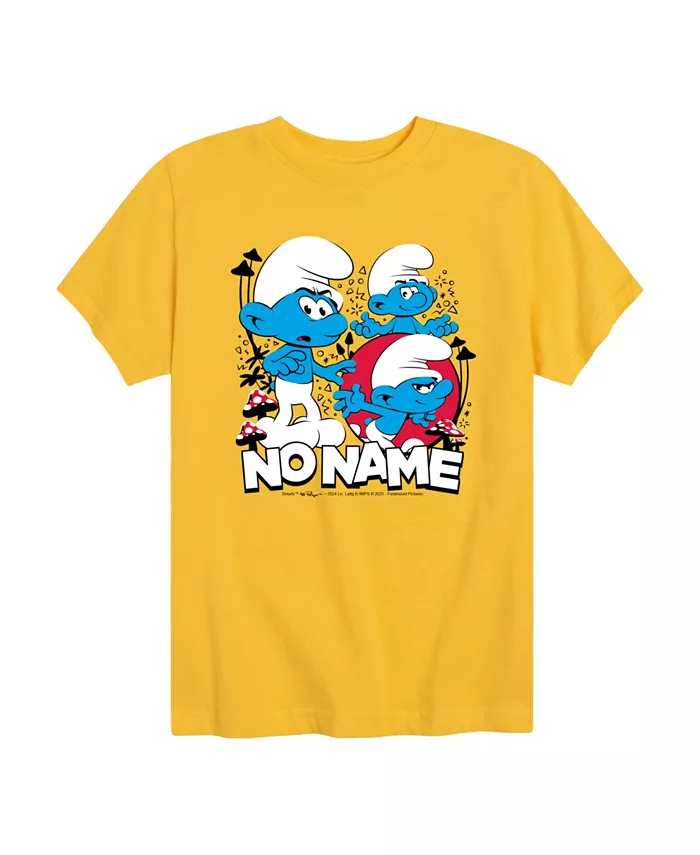 

Футболка с надписью Big Boys No Name Smurfs