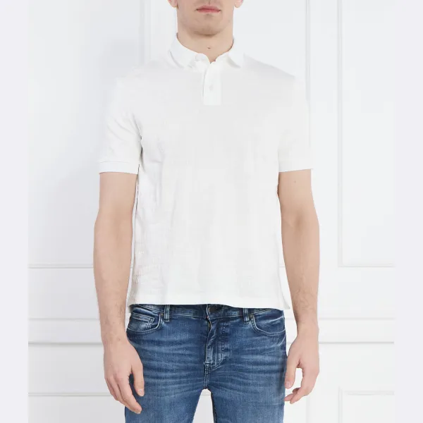 

Рубашка поло стандартного кроя Armani Exchange, белый