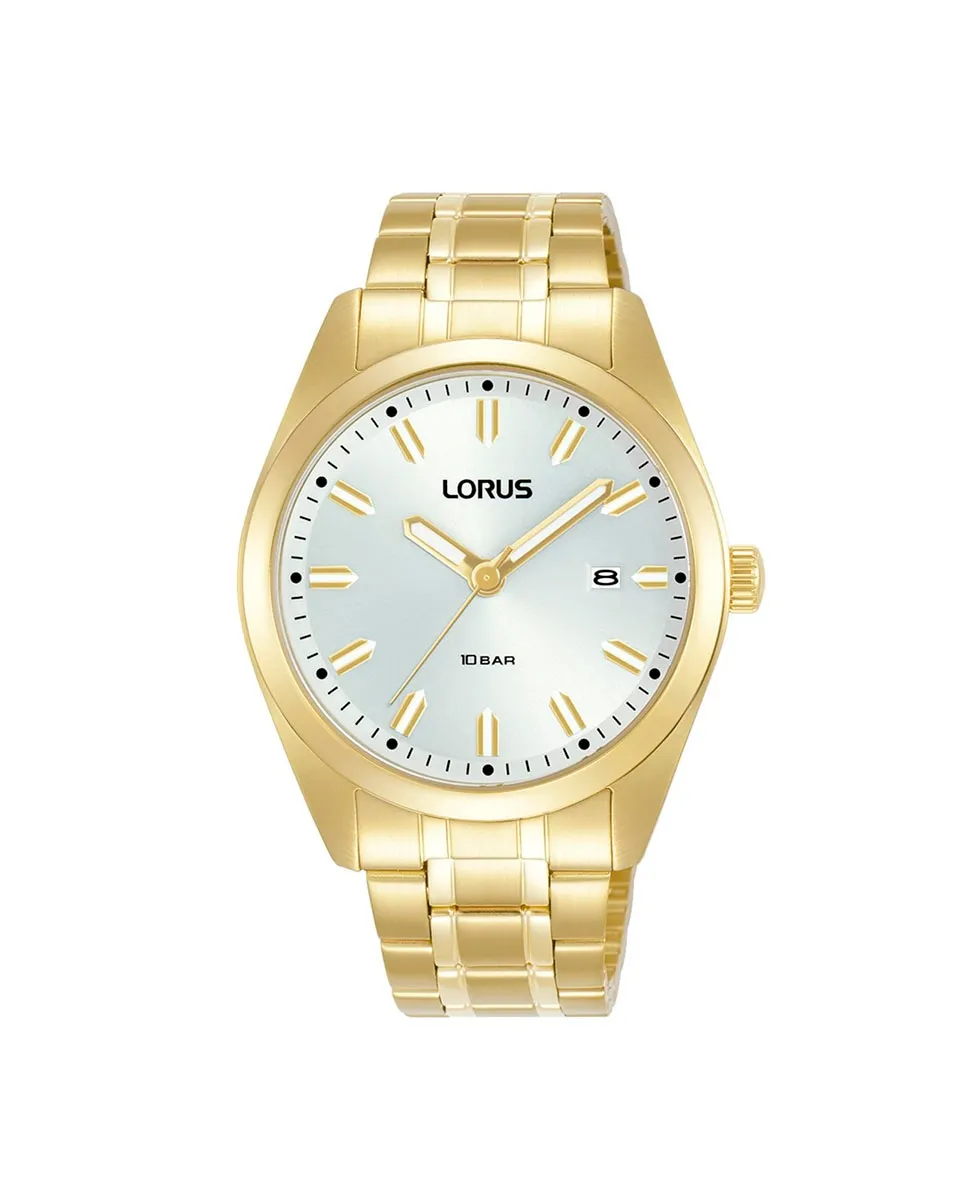 

Мужские часы Sport man RH982PX9 из стали и золотого ремешка Lorus