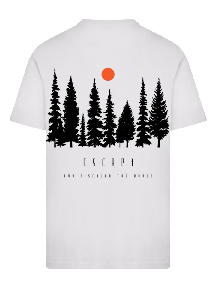 

Футболка Escape Discover the World Forest белого цвета F4NT4STIC, Белый, Футболка Escape Discover the World Forest белого цвета F4NT4STIC