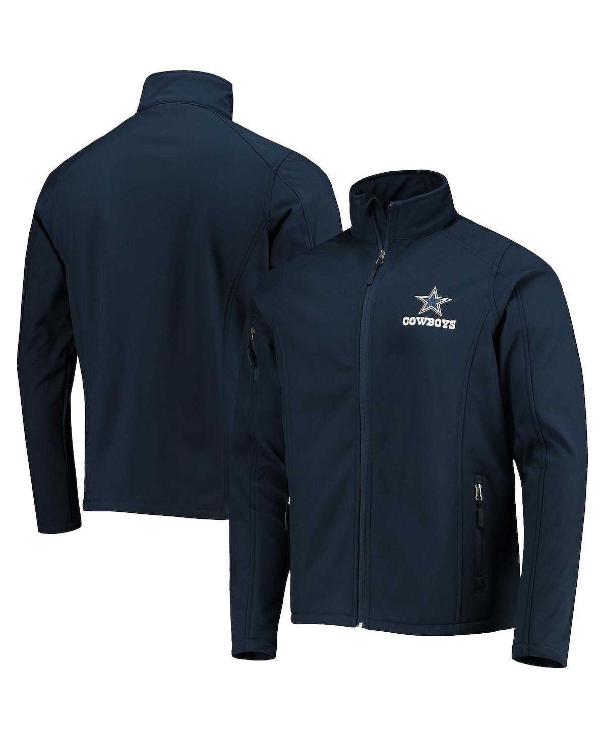 

Мужская темно-синяя куртка Dallas Cowboys Sonoma Softshell с молнией во всю длину Dunbrooke, Синий, Мужская темно-синяя куртка Dallas Cowboys Sonoma Softshell с молнией во всю длину Dunbrooke