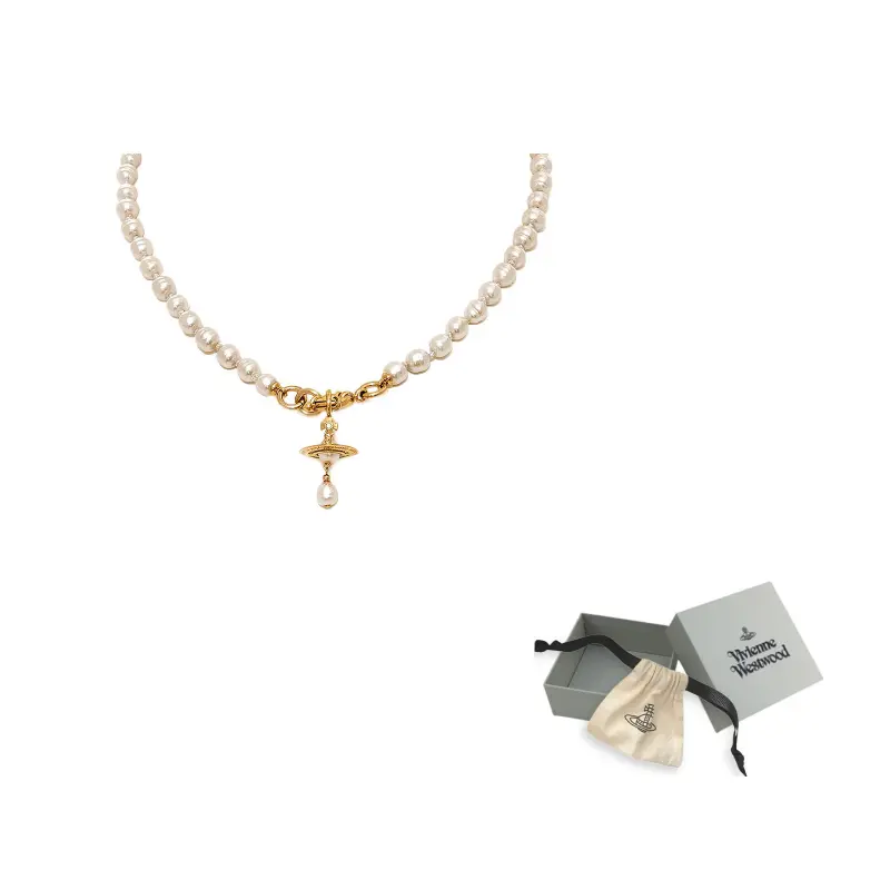 

Жемчужное ожерелье с шариковыми деталями Vivienne Westwood