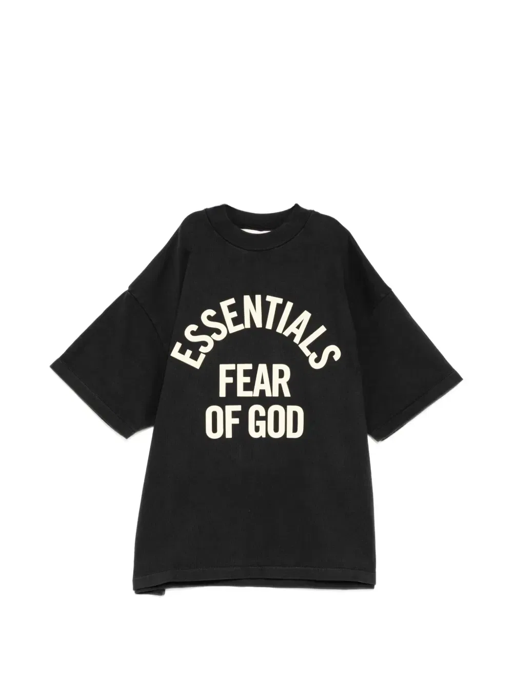 Футболка Campus 90s с коротким рукавом Fear of God Essentials Kids, серый