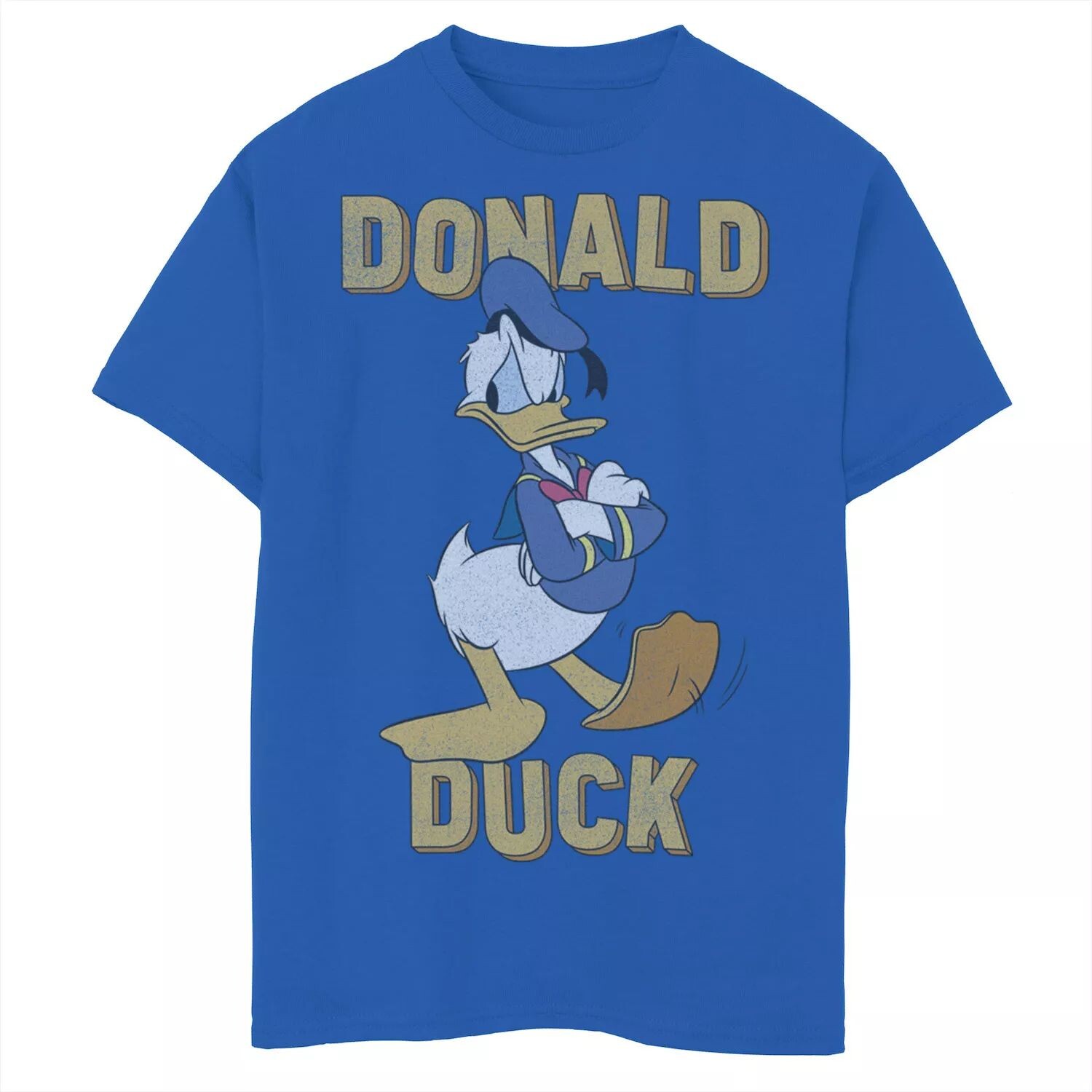 

Футболка Disney's Donald Duck для мальчиков 8–20 Angry Pose со скрещенными руками Disney