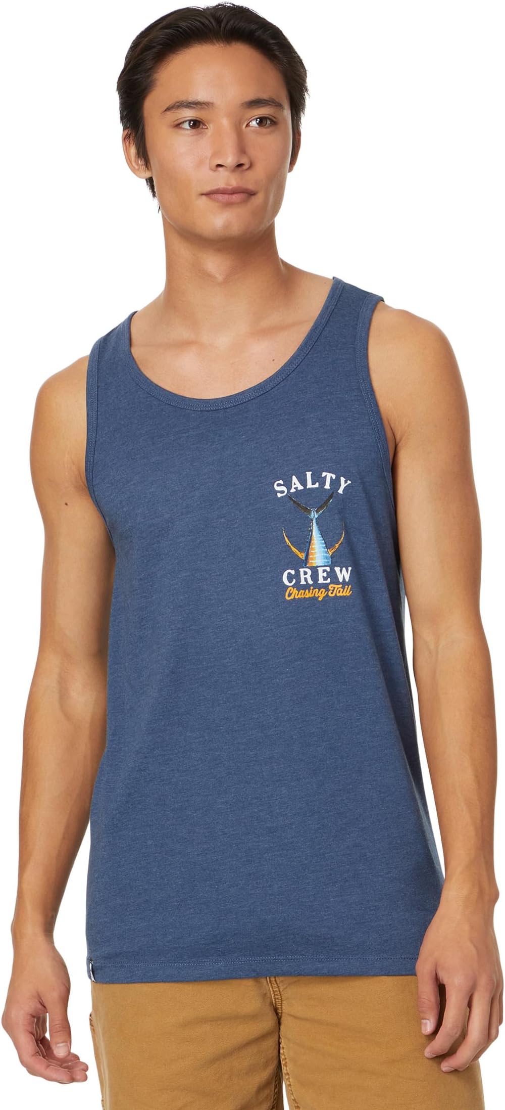 

Топ Salty Crew Tailed Tank, цвет Excaliber Heather