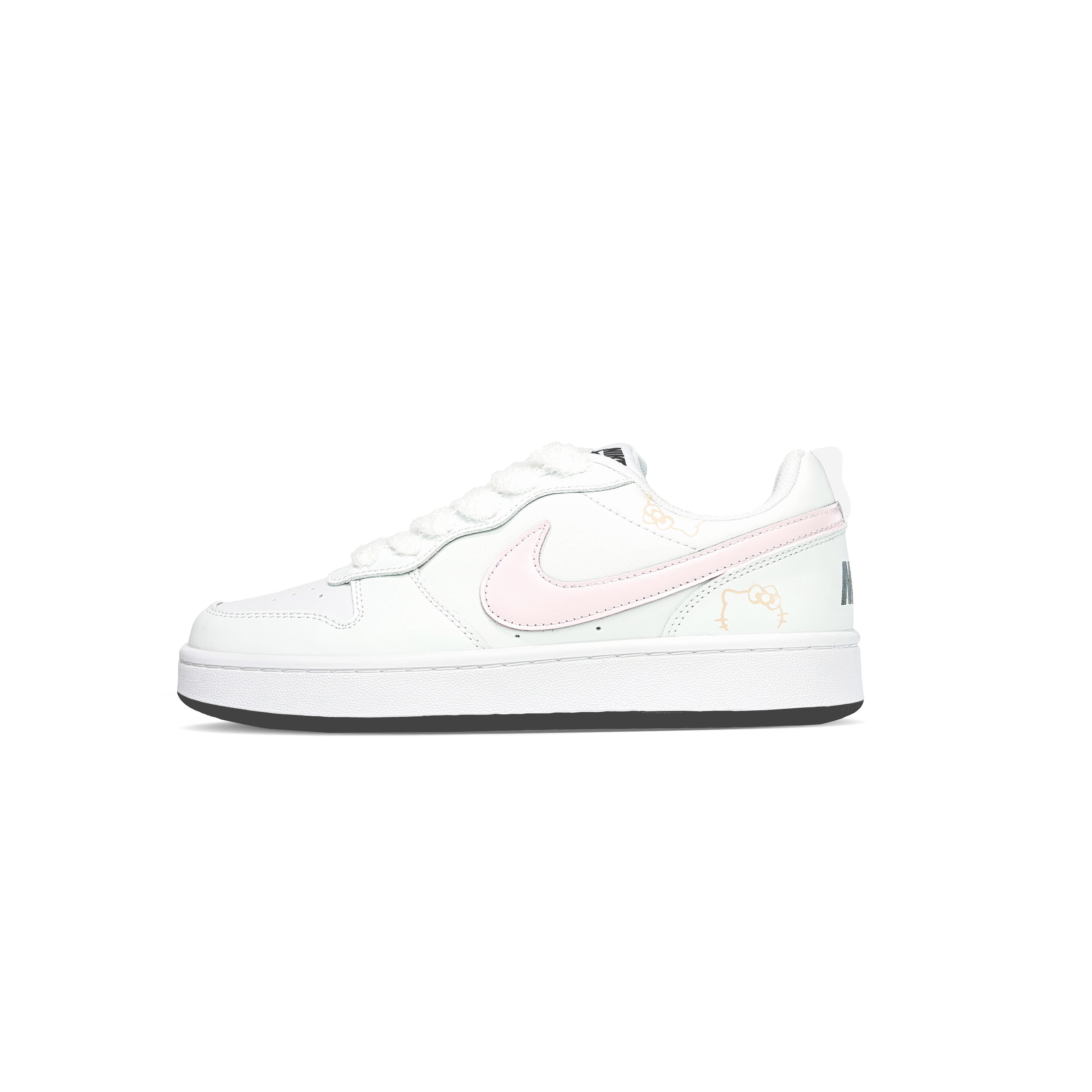 

Nike Кроссовки Court Borough Misty Island Grass из синтетической кожи, устойчивые к истиранию, дышащие, низкие