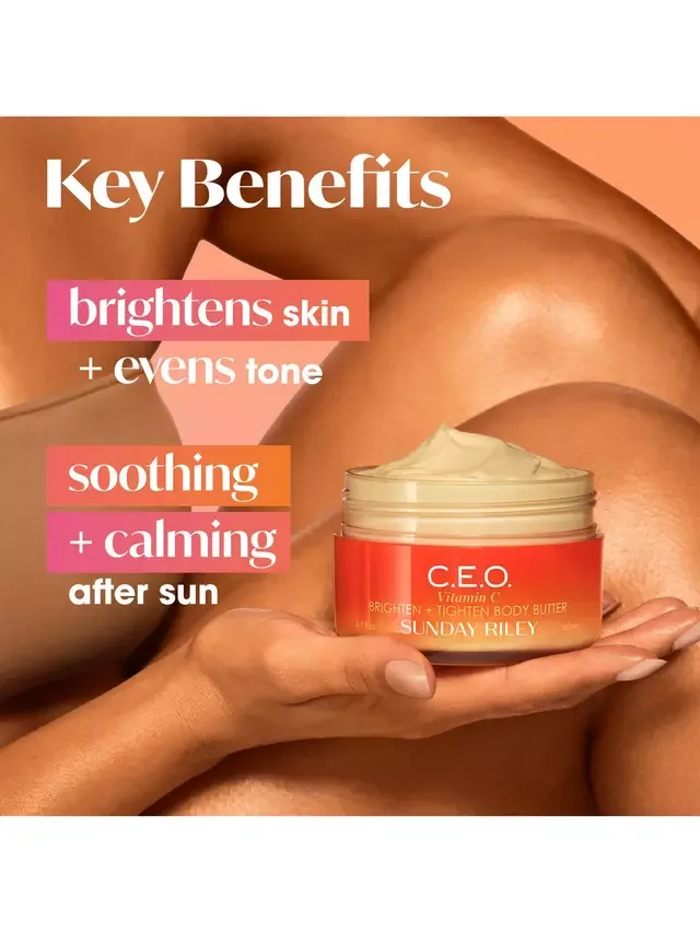 Крем для тела CEO Vitamin C Brighten + Tighten, 200 мл Sunday Riley — фото 3