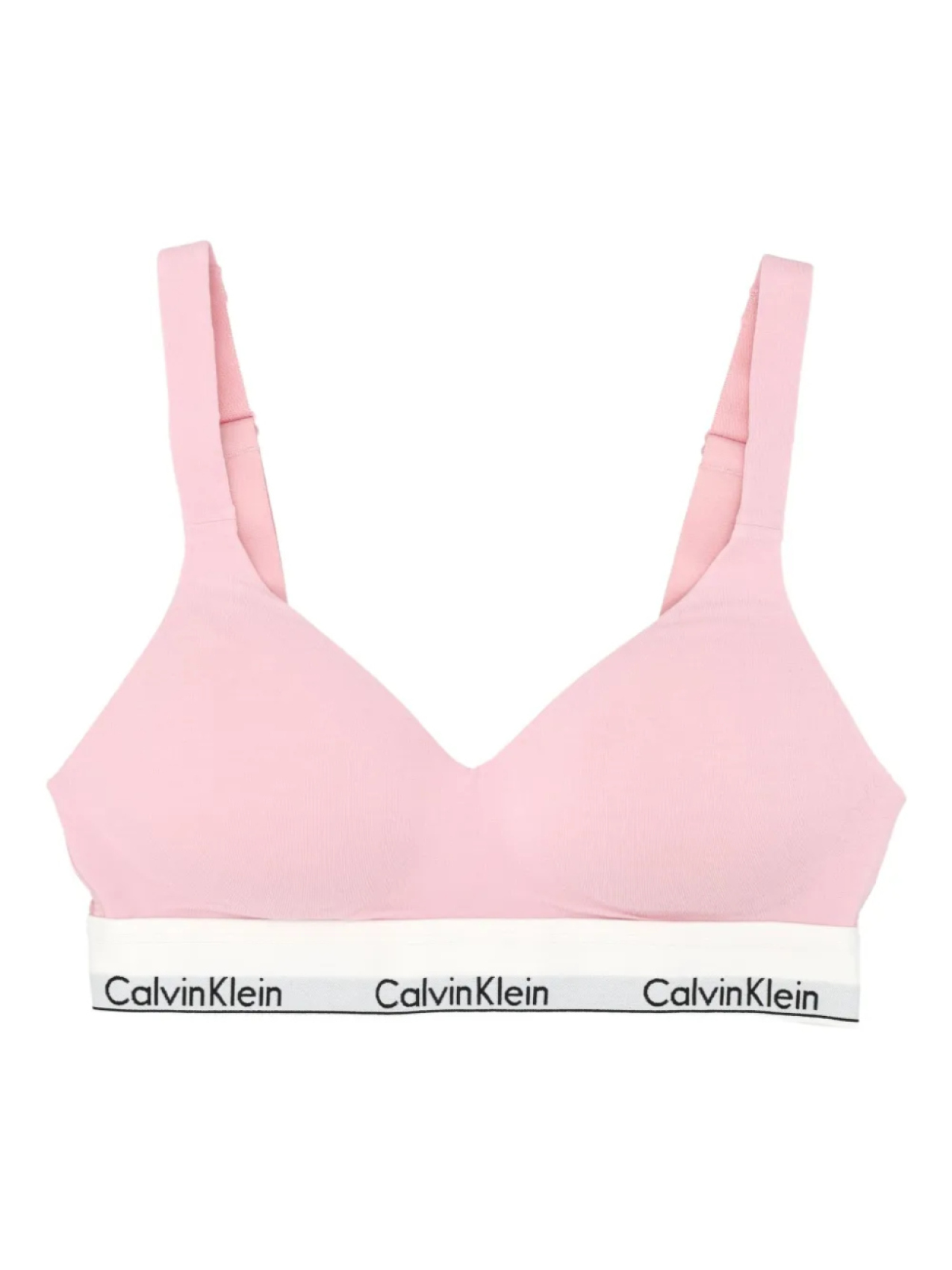 

Бюстгальтер-бралетт с логотипом Calvin Klein, розовый
