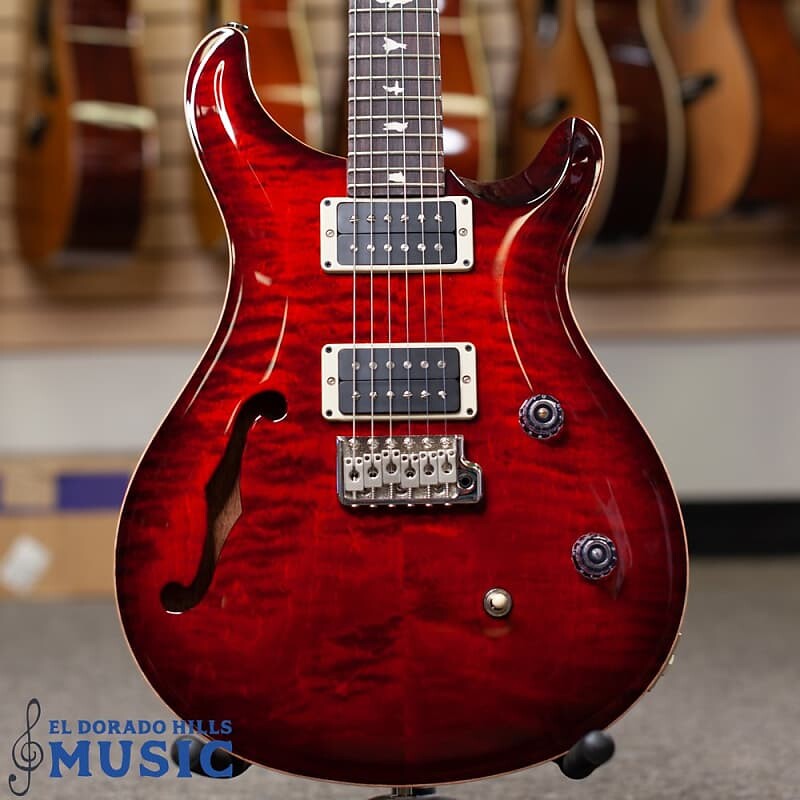 

Электрогитара PRS CE24 Semi-Hollow Fire Red Burst w/ Bag