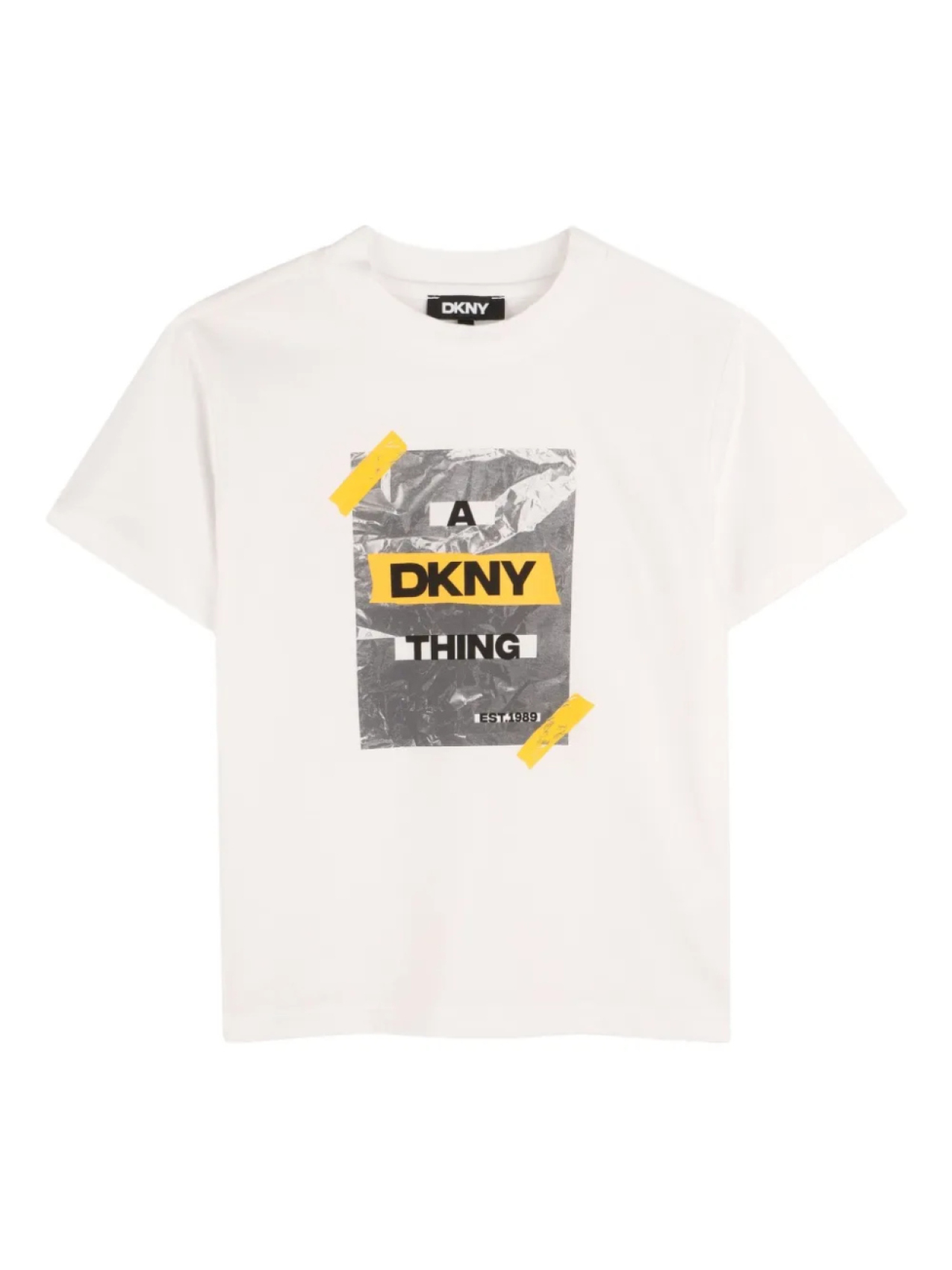 

Dkny Kids футболка с логотипом, белый