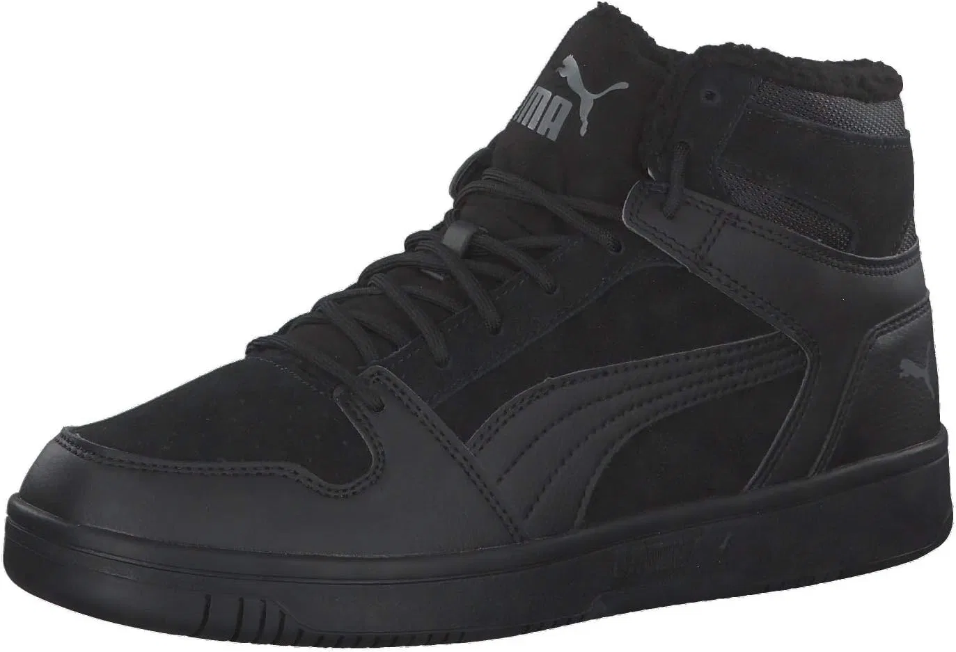 Мужские кроссовки PUMA Rebound Layup SD Fur, Puma Black Castlerock