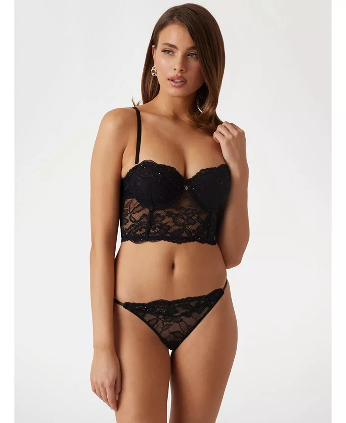 

Женское бюстье-балконет Sara GUESS, черный