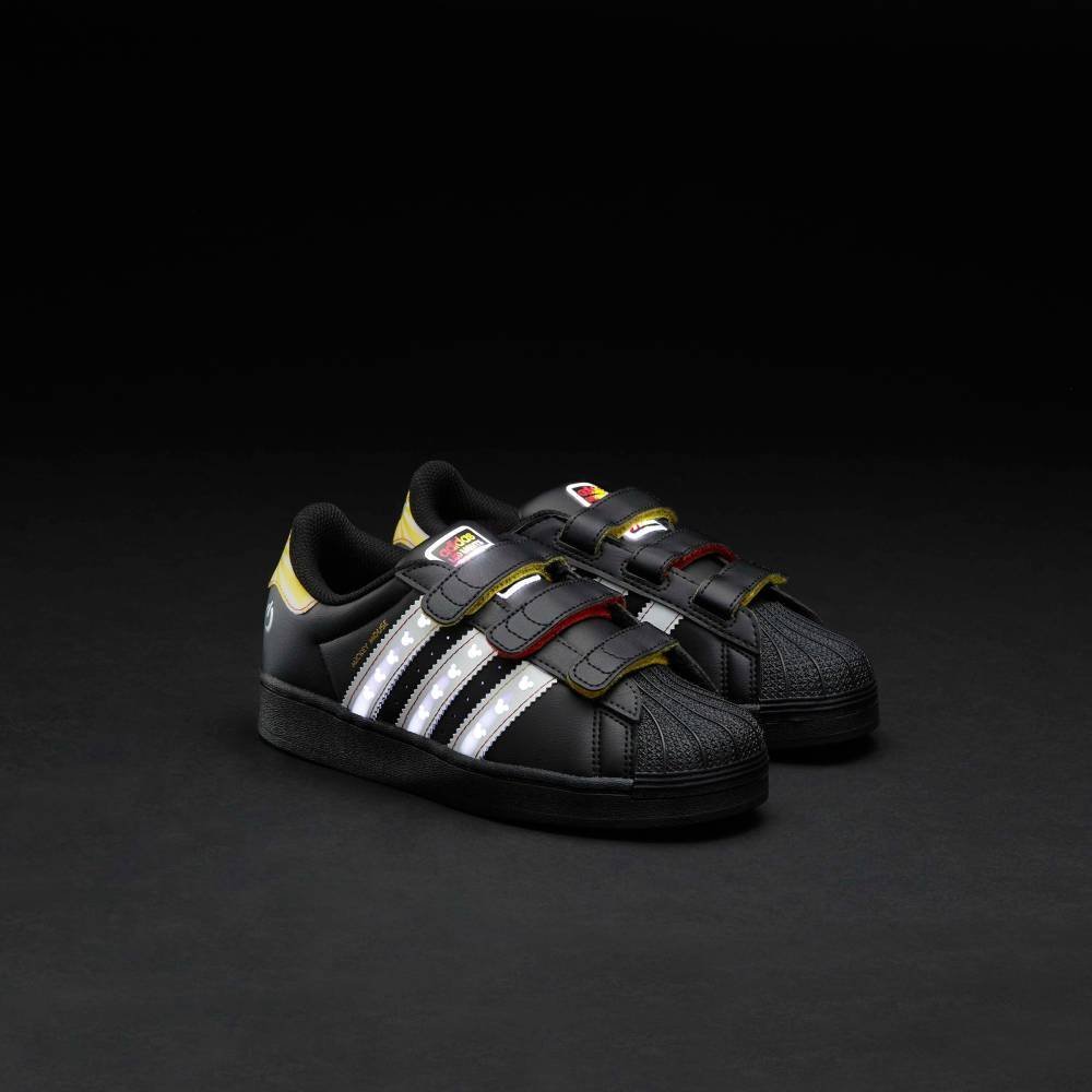 Детские кроссовки Disney SST LED Light / Disney SST LED Light... Adidas, black — фото 2