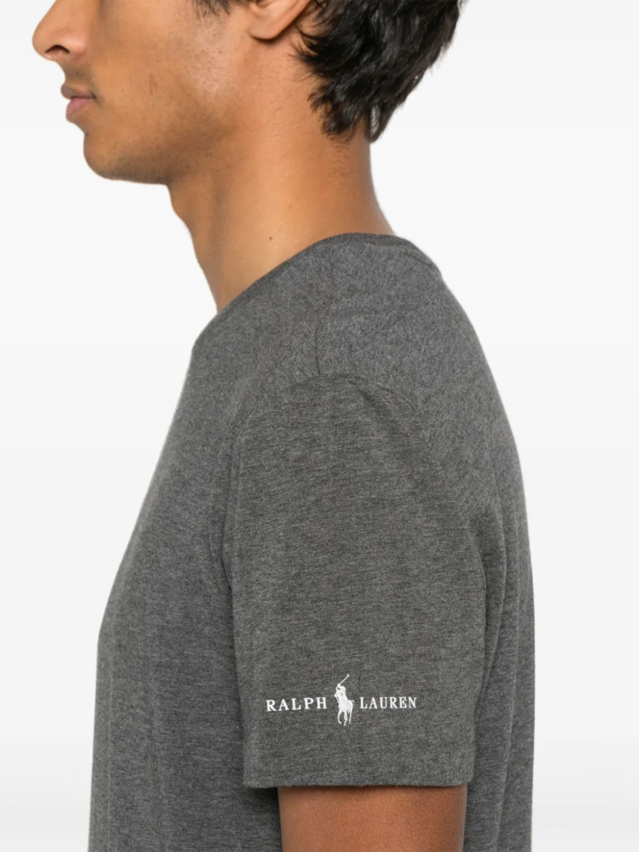 Футболка с логотипом Polo Ralph Lauren (упаковка из трех штук), серый — фото 4
