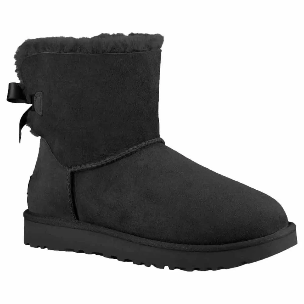 Ботинки UGG Mini Bailey Bow II, черный