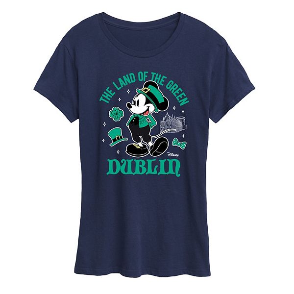 

Футболка с принтом Mickey Mouse St Patrick's Dublin женская S Disney, Navy, Синий, Футболка с принтом Mickey Mouse St Patrick's Dublin женская S Disney, Navy