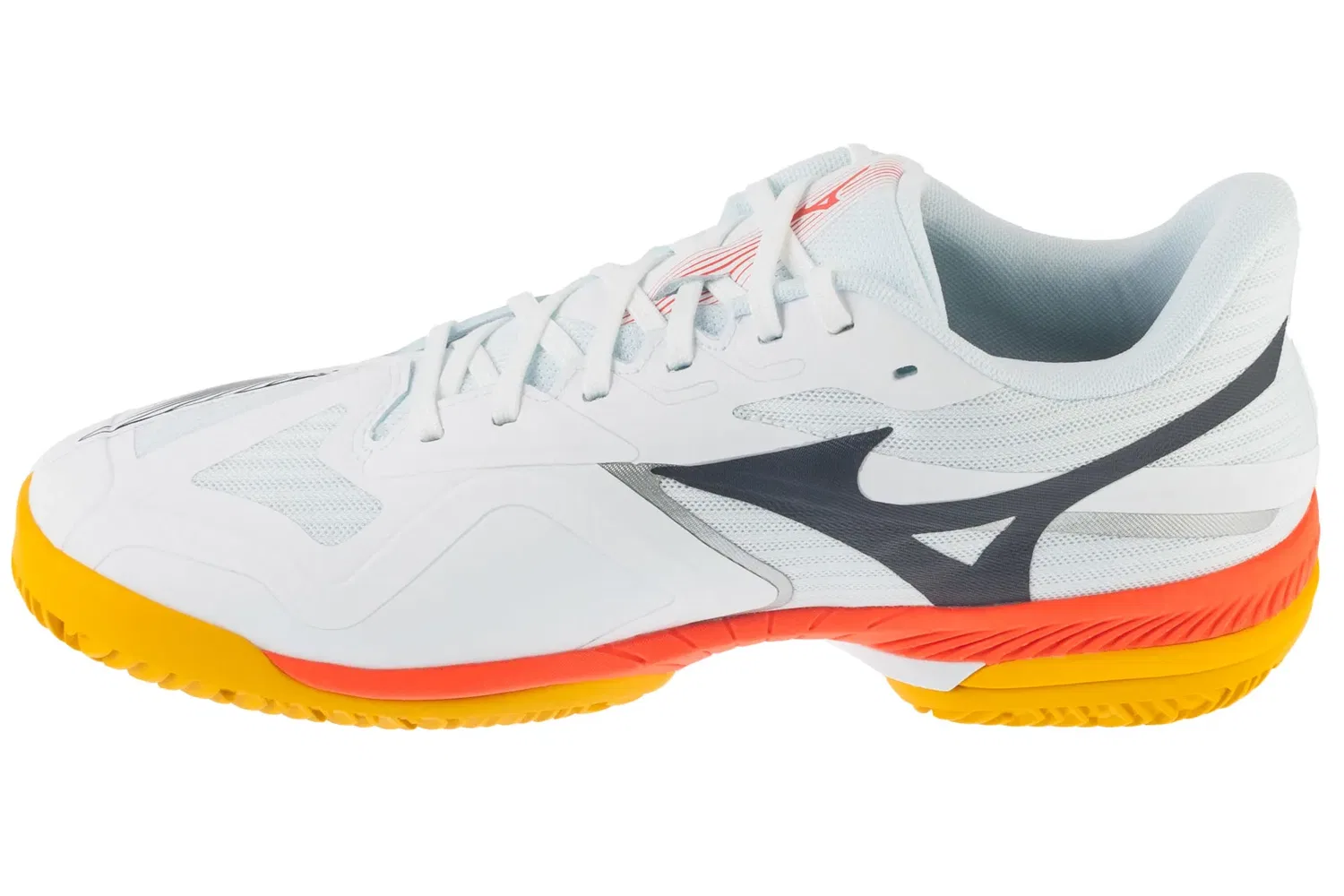 Кроссовки для тенниса, шнуровка, Mizuno, белый — фото 2