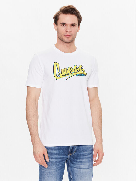 

Футболка стандартного кроя Guess, белый