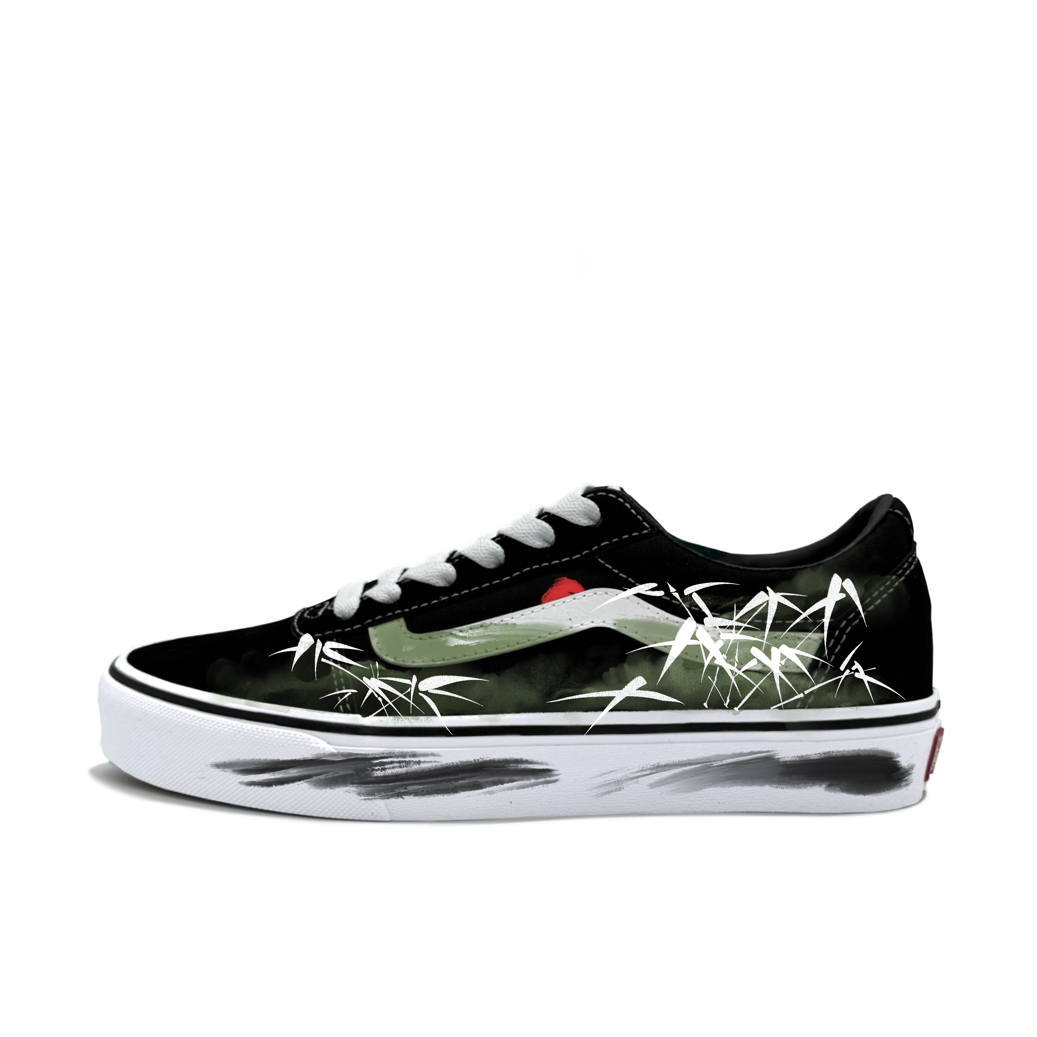 

Vans Кроссовки Ward для скейтбординга, износостойкие, низкие, мужские, зеленые