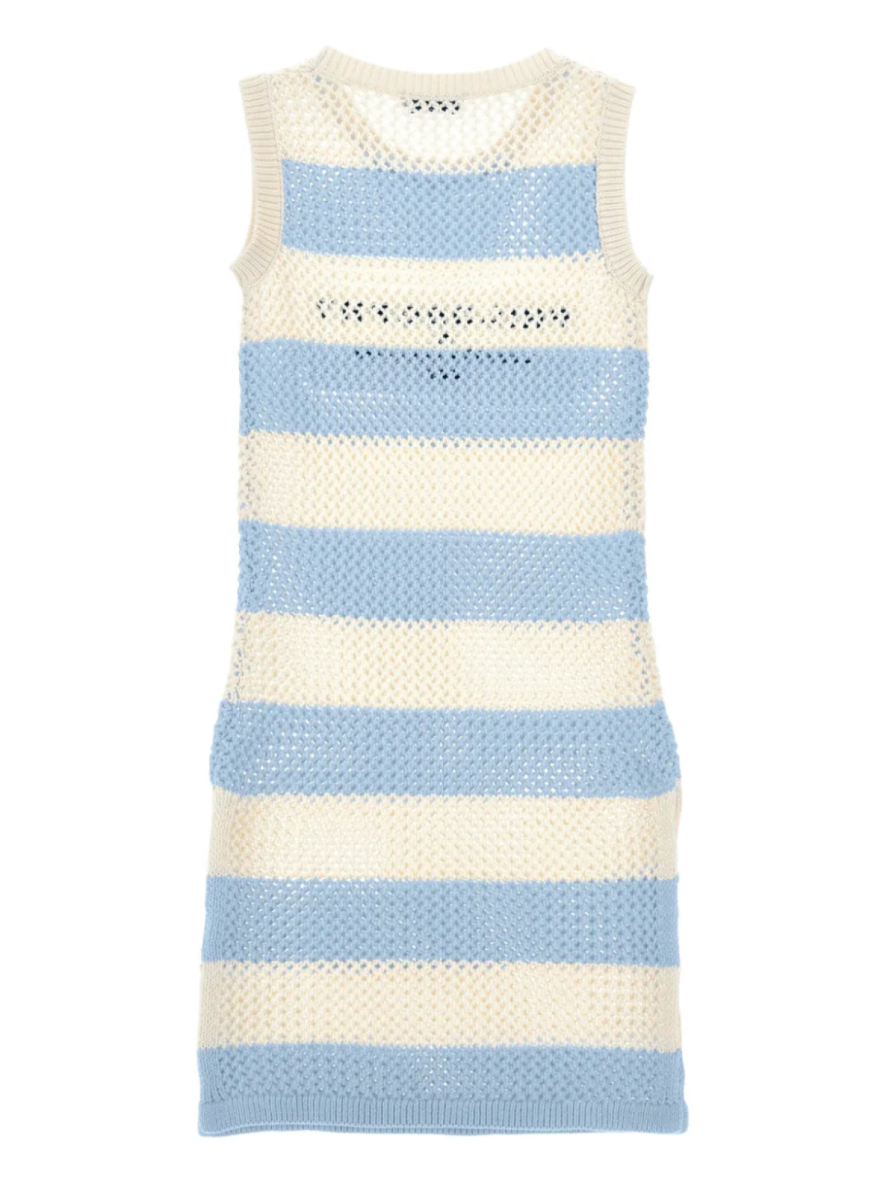 Philosophy Di Lorenzo Serafini Kids трикотажное платье в полоску, синий — фото 2