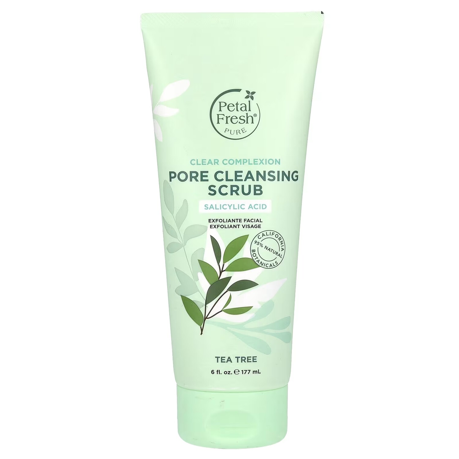 

Скраб для очистки кожи Petal Fresh Pure чайное дерево, 177 мл