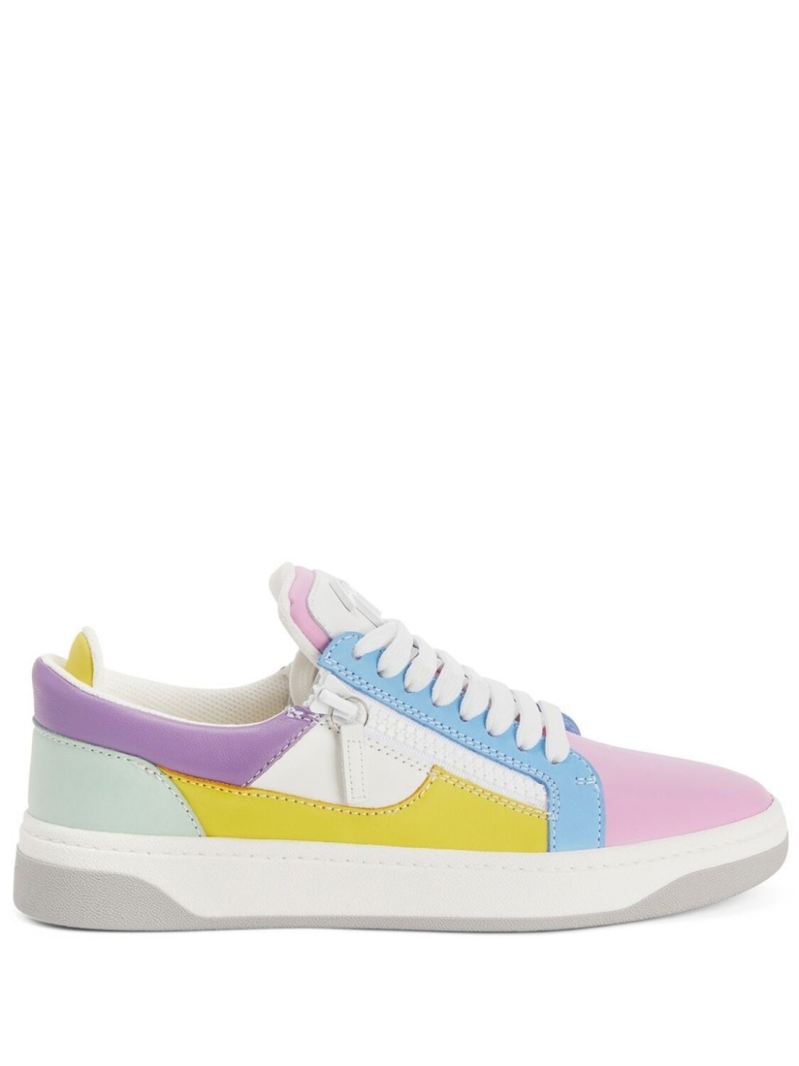 

Кроссовки Giuseppe Zanotti GZ94 Color Block, белый/мультиколор