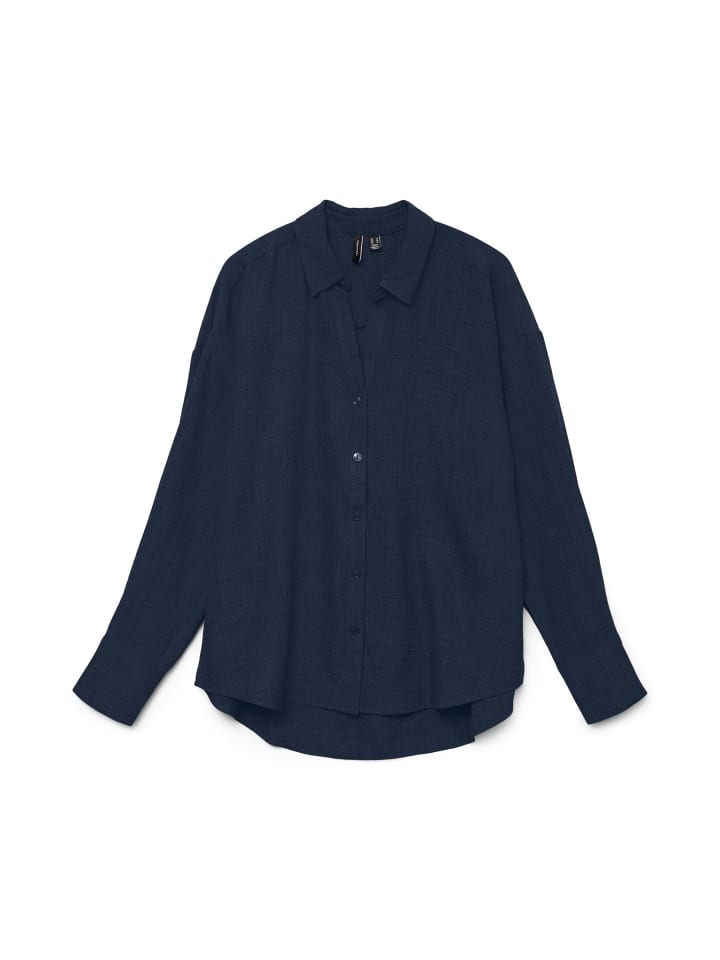 

Рубашка Vero Moda, темно-синий