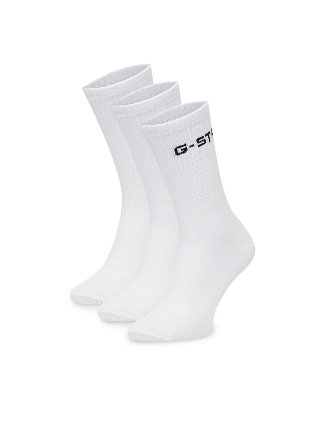 

Короткие носки G-Star Raw AS_G_STAR_001W_SS25 (3-PACK), белый