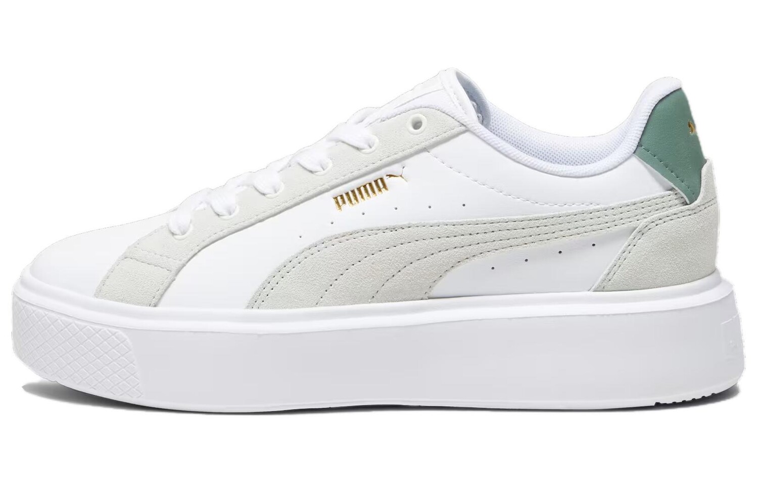 Обувь для скейтбординга Puma OSL PRO унисекс, White/Gray/Green