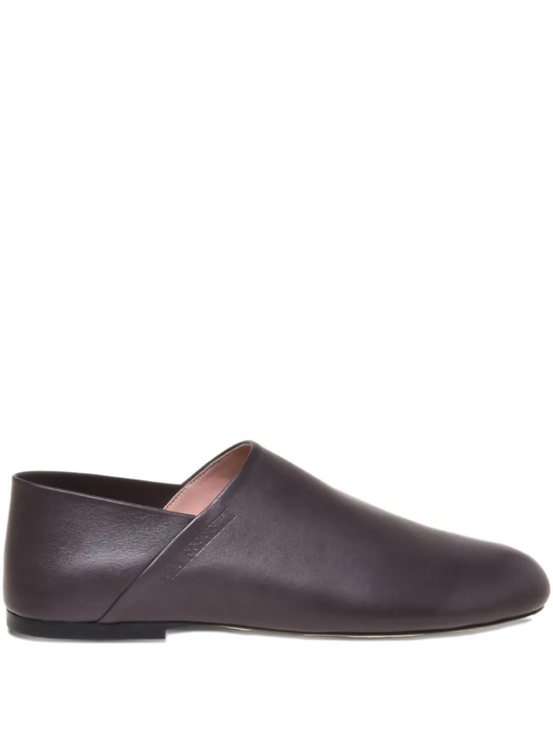 Alberta Ferretti кожаные лоферы, коричневый