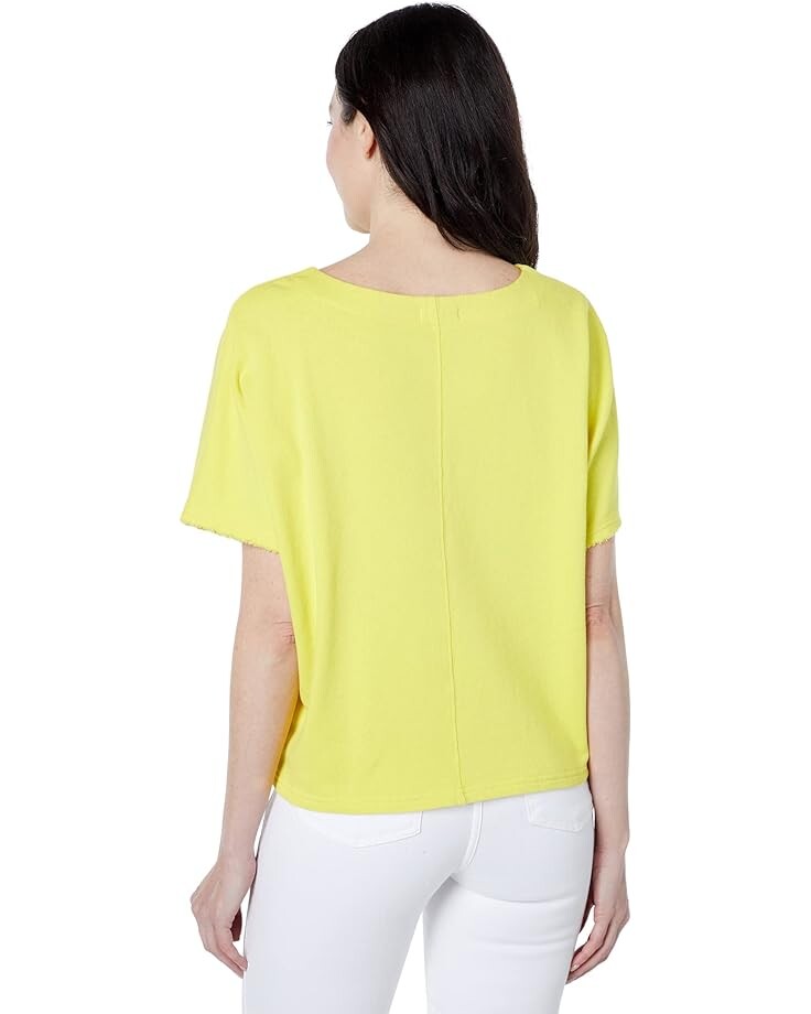 

Футболка Lilla P Short Sleeve Dolman Terry Tee, цвет Lemongrass