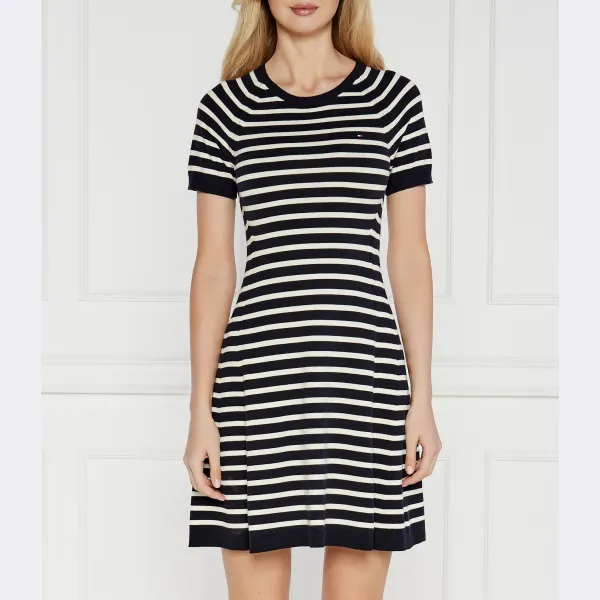 

Платье с трикотажным швом Платье f&f Tommy Hilfiger, черный
