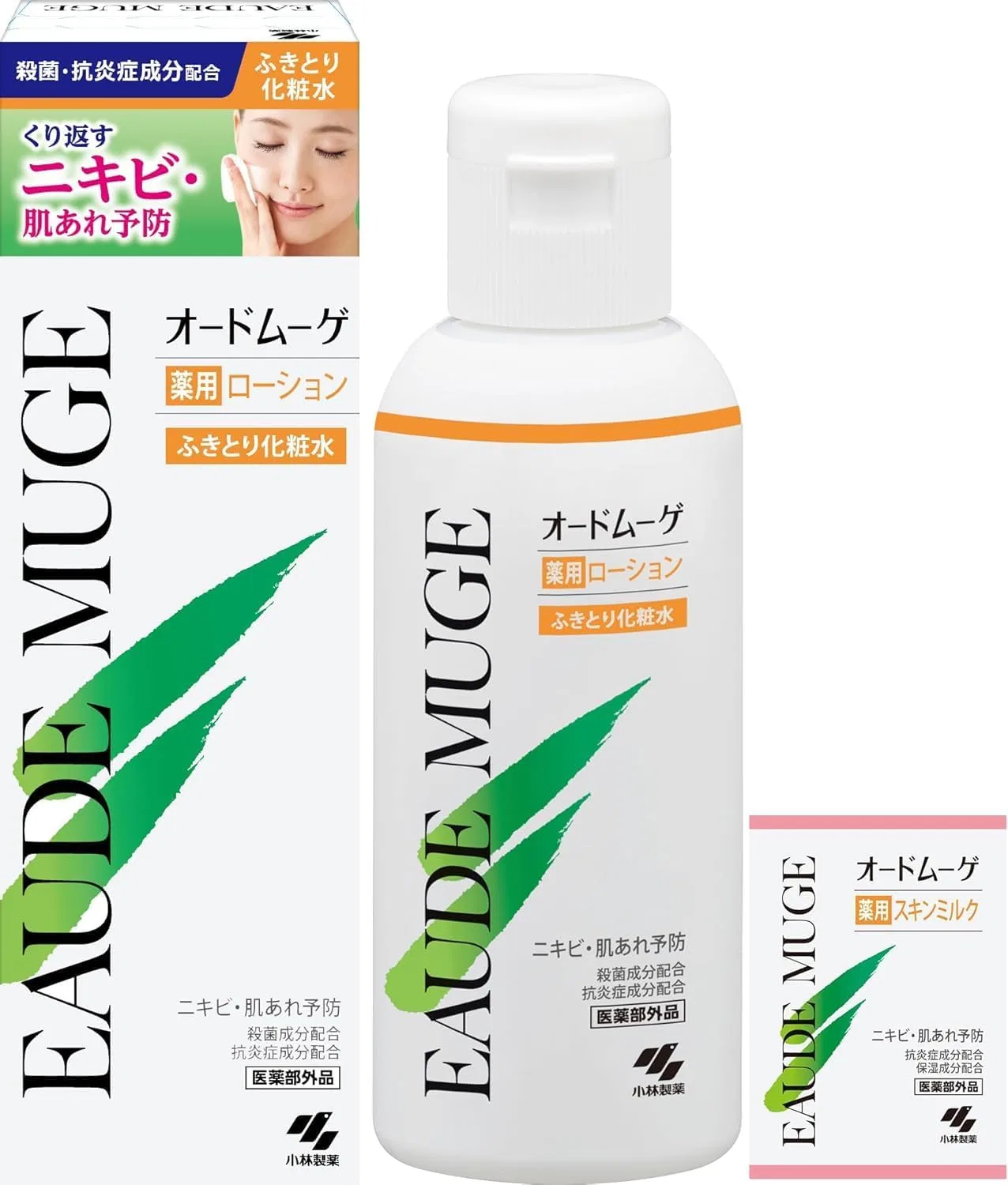 Лосьон Rackmt — Для лица от прыщей Eau de Mouge Medicated Lotion, 160 мл